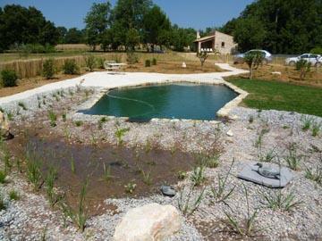 Les piscines naturelles créees en 2012